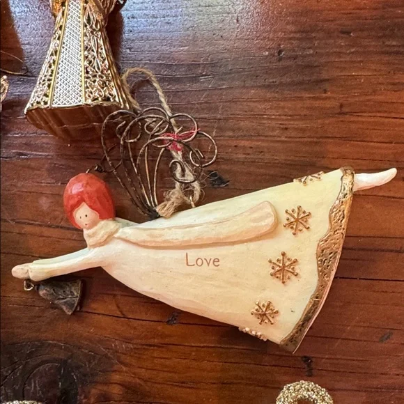 Assorted Angel Christmas Ornaments - 16 total - Picture 7 of 9